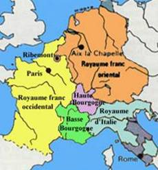 Royaume franc aprs le Trait de Ribemont
